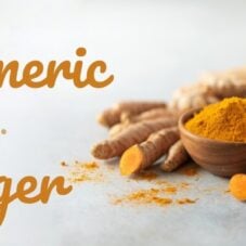 featured image for article on turmeric vs ginger